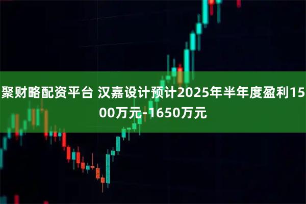 聚财略配资平台 汉嘉设计预计2025年半年度盈利1500万元-1650万元